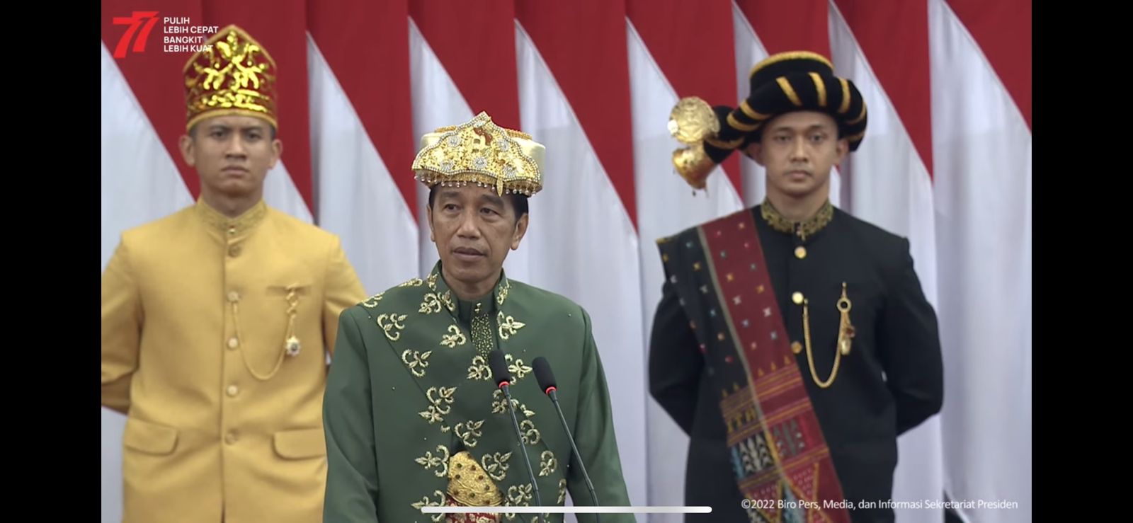 Jokowi : Indonesia Sebagai Negara Yang Tangguh dan Mampu Untuk Bangkit